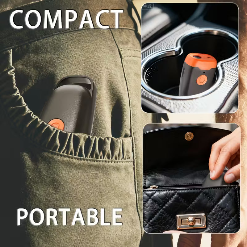 Professional Dog Outdoor Safety Device, Effectively Disperses Aggressive Dogs, One-Button Activation, Suitable for Dogs of All Sizes, Barking Control Device, Powerful Dog Repelling Effect